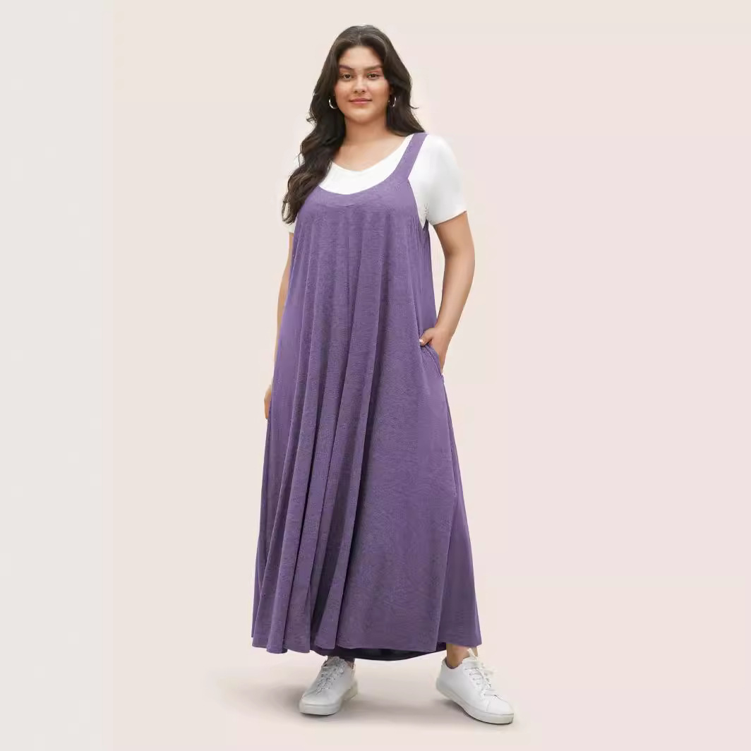 Loose casual jumpsuit skirt pants 14 01