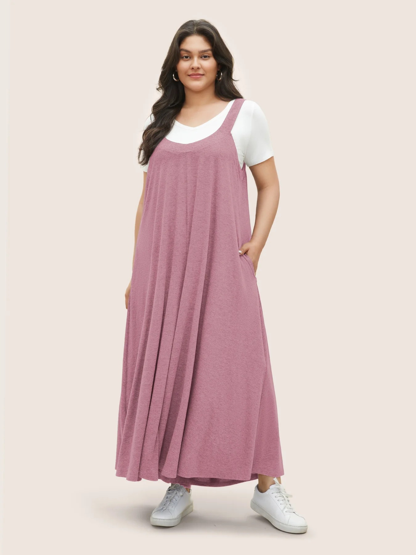 Loose casual jumpsuit skirt pants 14